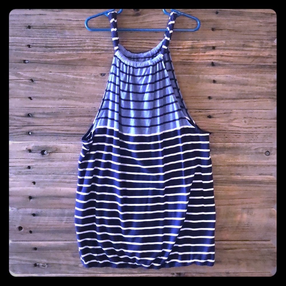Blue Stripped Tank